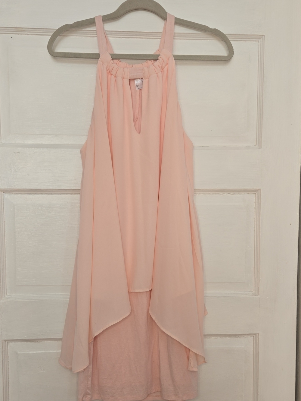Venus High-Low Tank Dress Pink Small_139